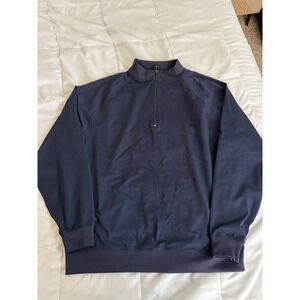 FootJoy‎ FJ Performance Golf 1/4 Zip Pullover Navy Blue Stretch Quarter Zip XL